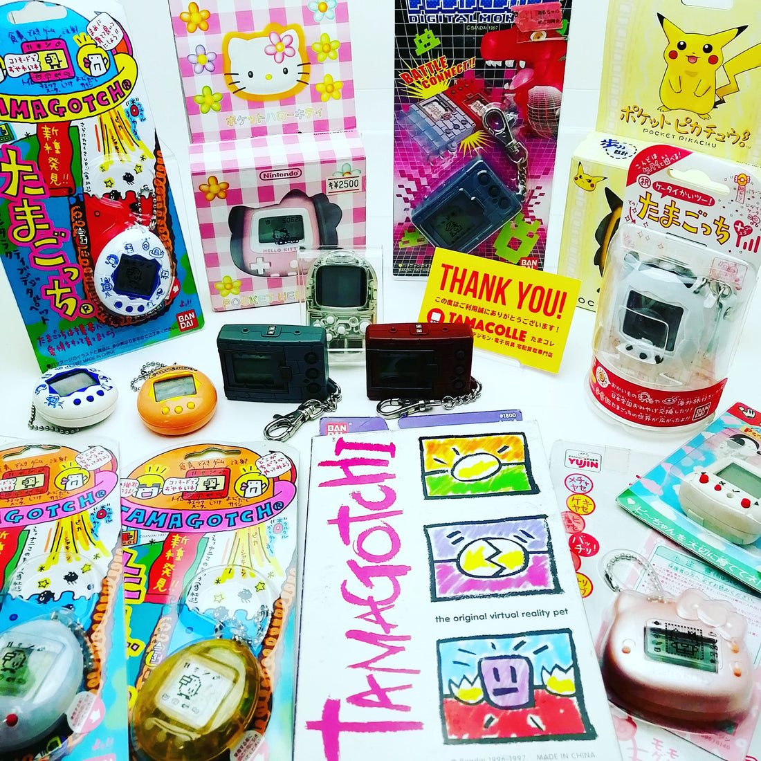【たまごっち買取実績】～新種発見たまごっち、ケータイかいツーたまごっち、デジタルモンスター、ポケットピカチュウなど90年代モデルを多数買取させていただきました！～