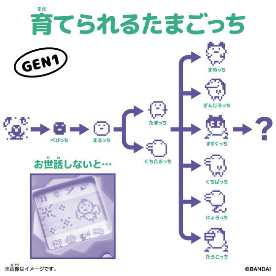 [おひとり様各1点まで] Original Tamagotchi 初代「たまごっち」復刻デザインシリーズ [2026年9月]