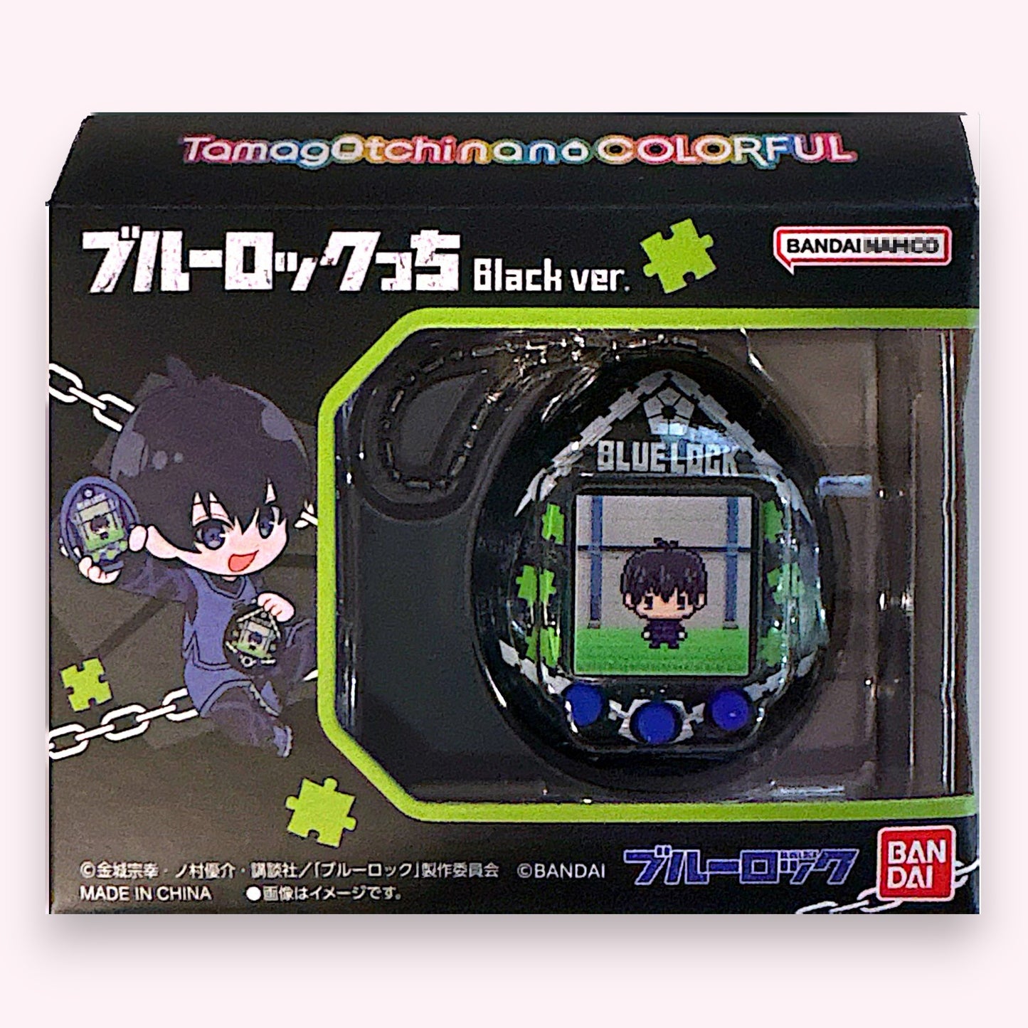 [中古:S(未開封品)] Tamagotchi nano colorful ブルーロックっち Black ver. [2026年2月]