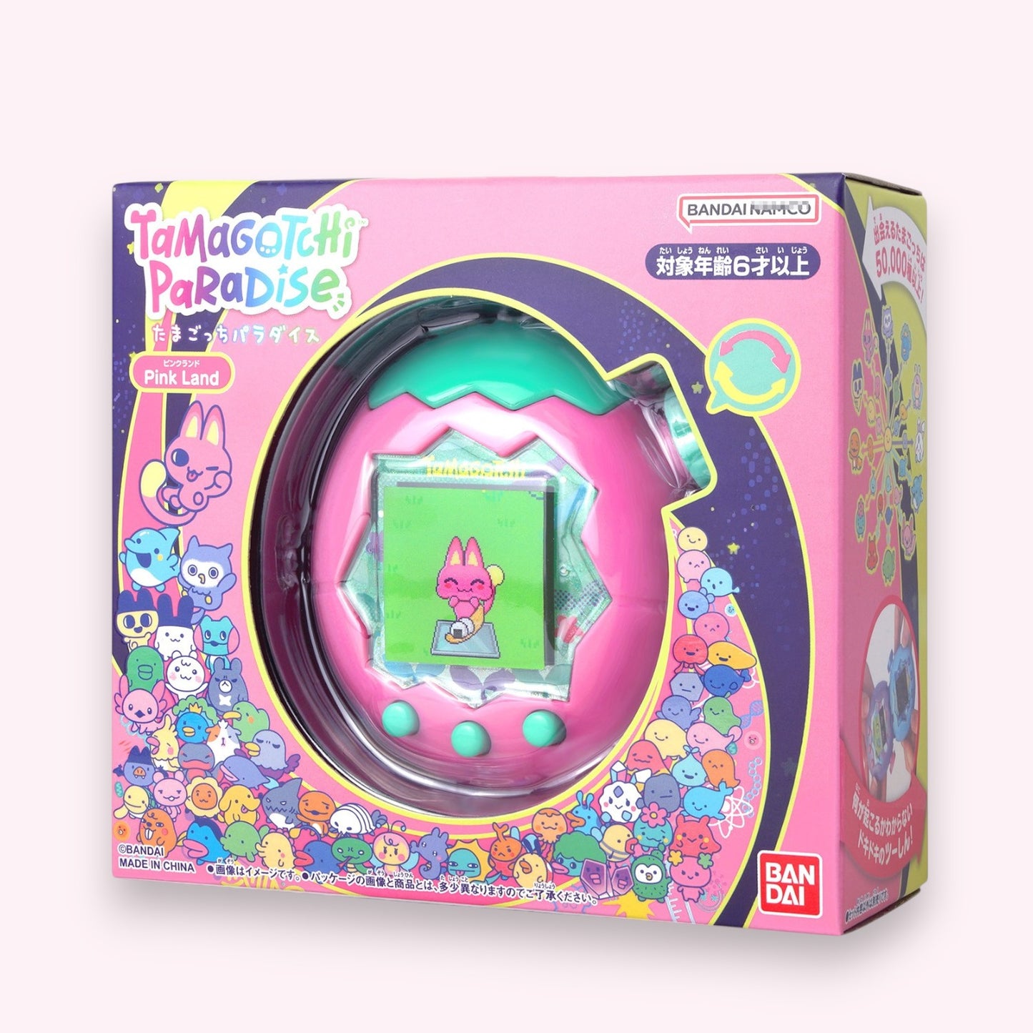 [中古:S(未開封品)/箱ダメージ(小)] Tamagotchi Paradise - Pink Land たまごっちパラダイス [2025年7月]